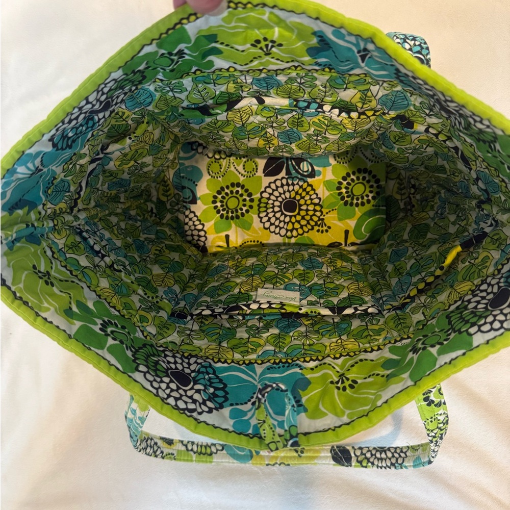 Vera Bradley Limes Up Tote Bag
